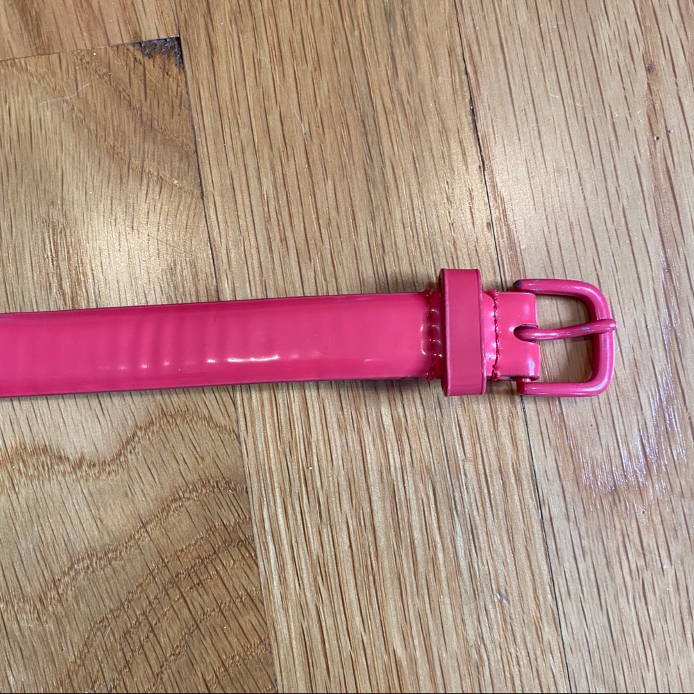 Coral JCrew Belt